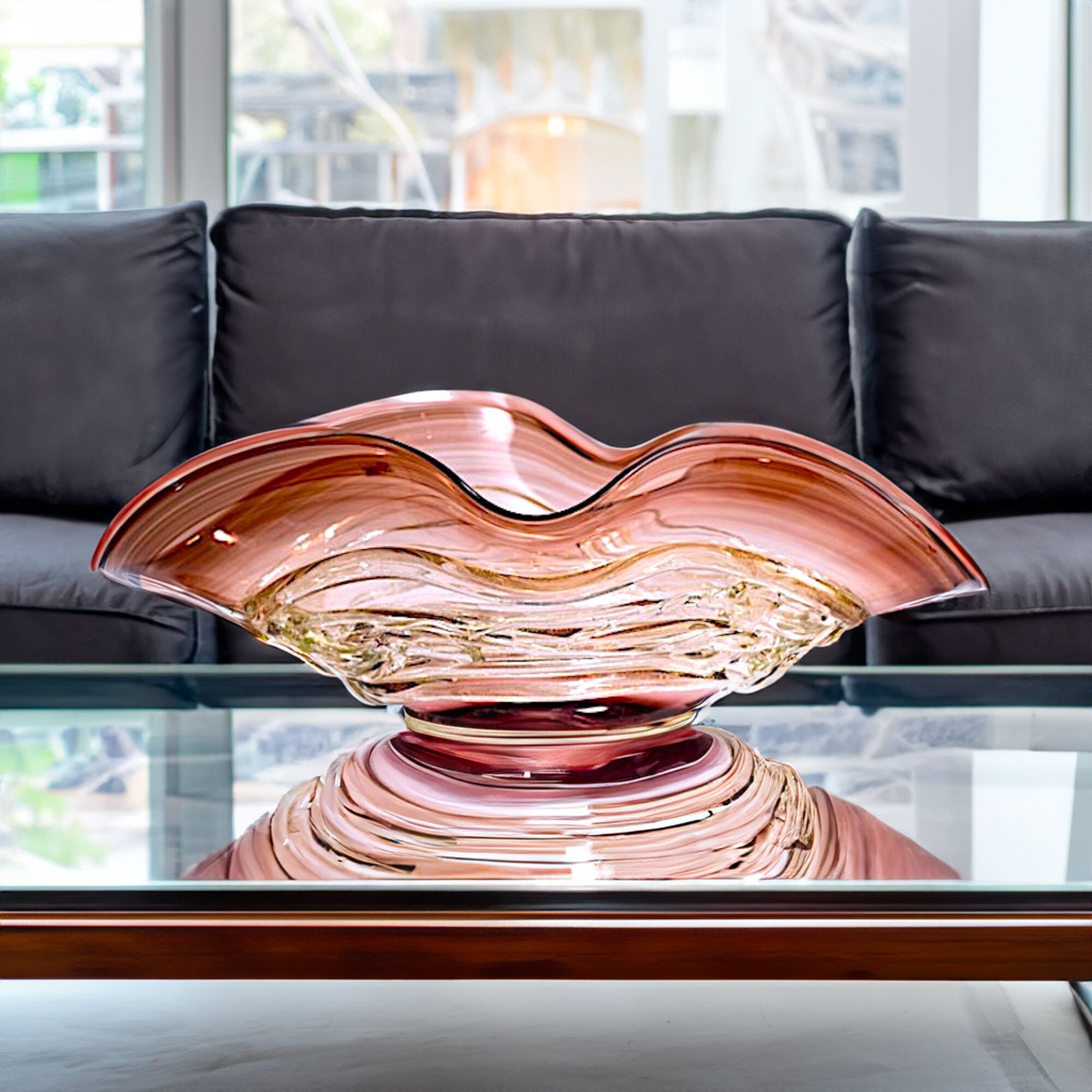 Центральные элементы из муранского стекла ручной работы YourMurano Wired Bowls ARCH-00076699 - Вид №1