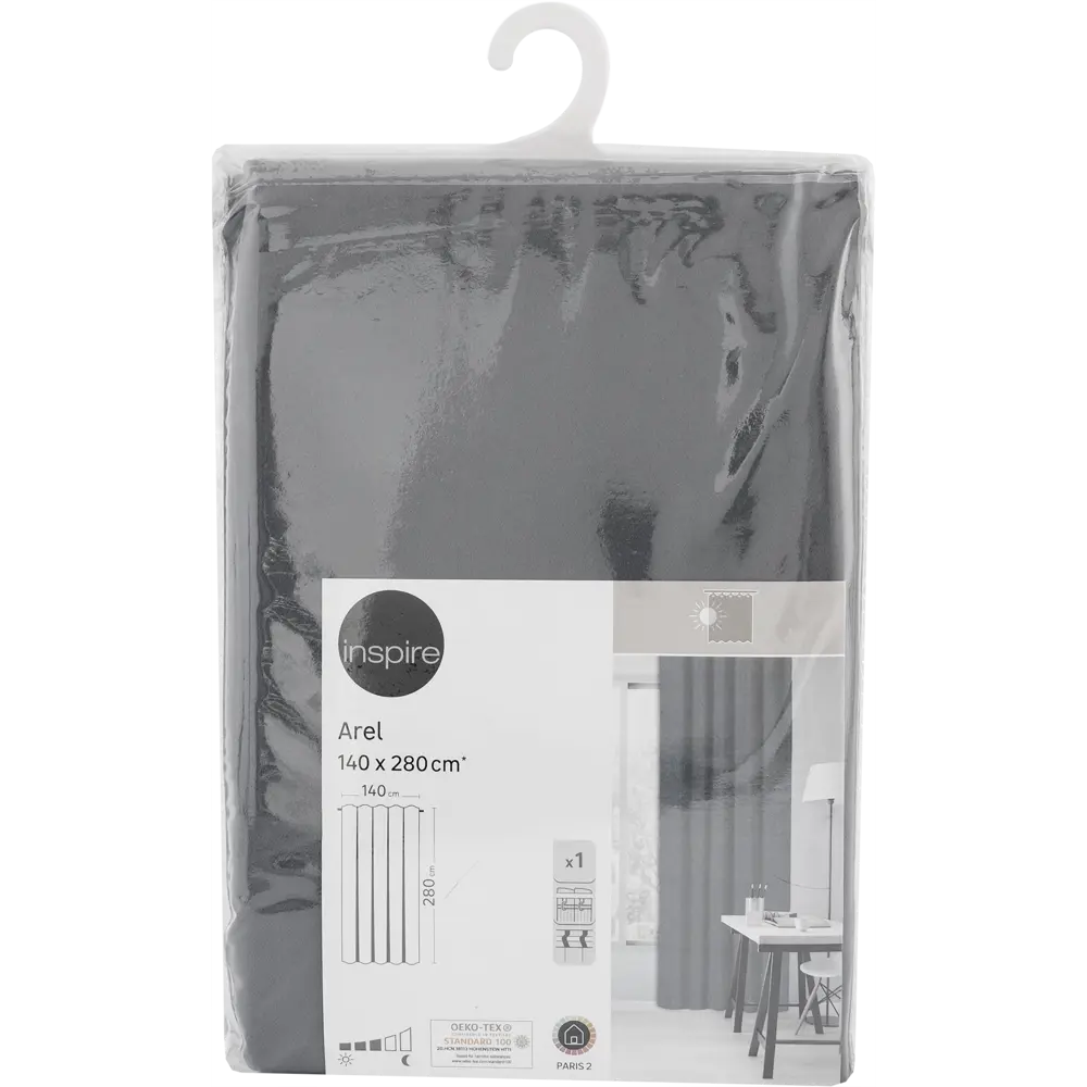 INSPIRE Arel: элегантная штора с защитой от солнца и скрытым креплением 83716176 STLM-0043721 - Вид №6