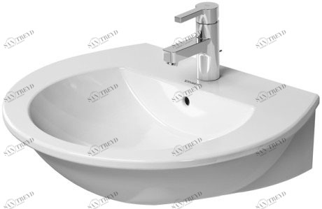 2621600030 Подвесная раковина настенная овальная Duravit Darling New