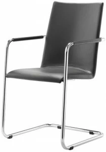 rosconi Штабелируемое кожаное кресло с подлокотниками Logochair