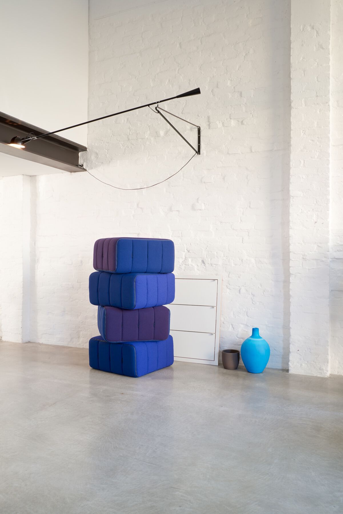 2-местный модульный тканевый диван AMBIVALENZ Curt ARCH-00014104 - Вид №40