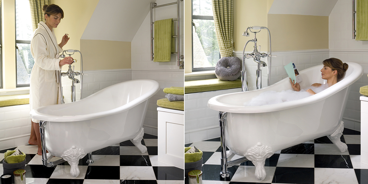 Ванна отдельностоящая Shropshire SHR-N-SW-OF+FT-SHR-SW Victoria+Albert SHRNSWOFFTSHRSW - Вид №4