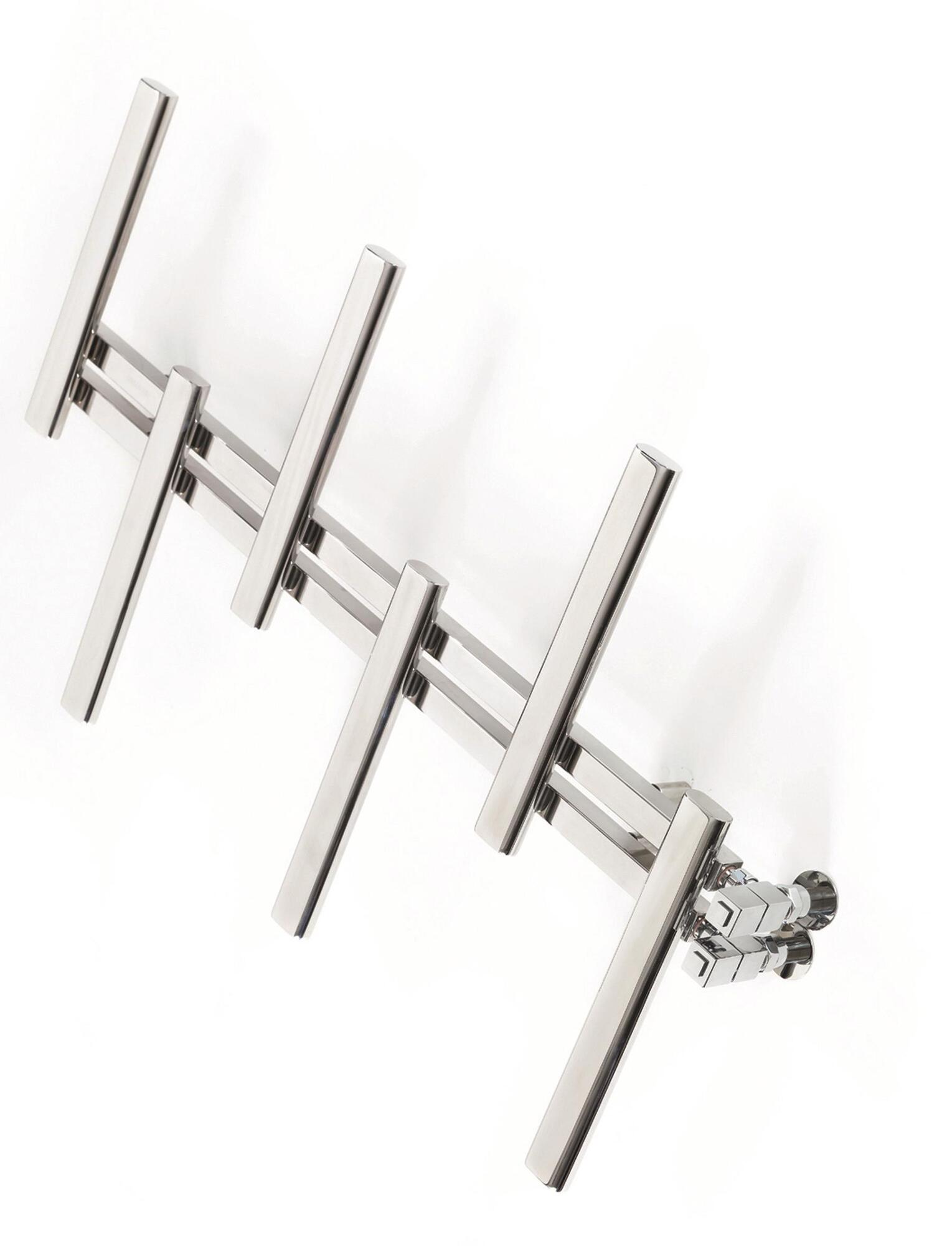 Полотенцесушитель Hammam MERCURY Stainless steel  комбинированный; электрический или водяной Сталь  - Вид №63