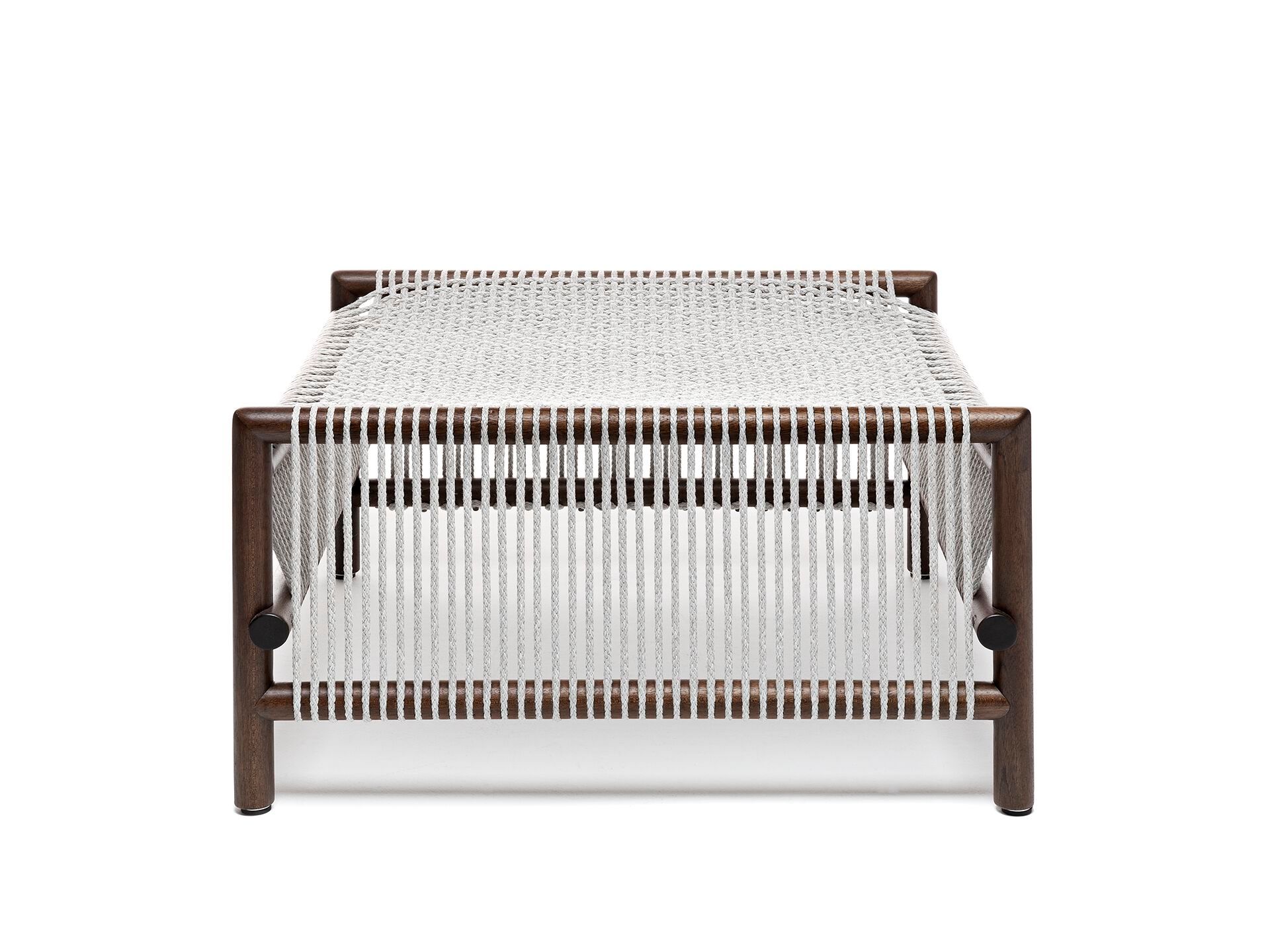 Садовая подставка для ног из веревки и красного дерева Exteta джунгли ARCH-00072561 - Вид №3