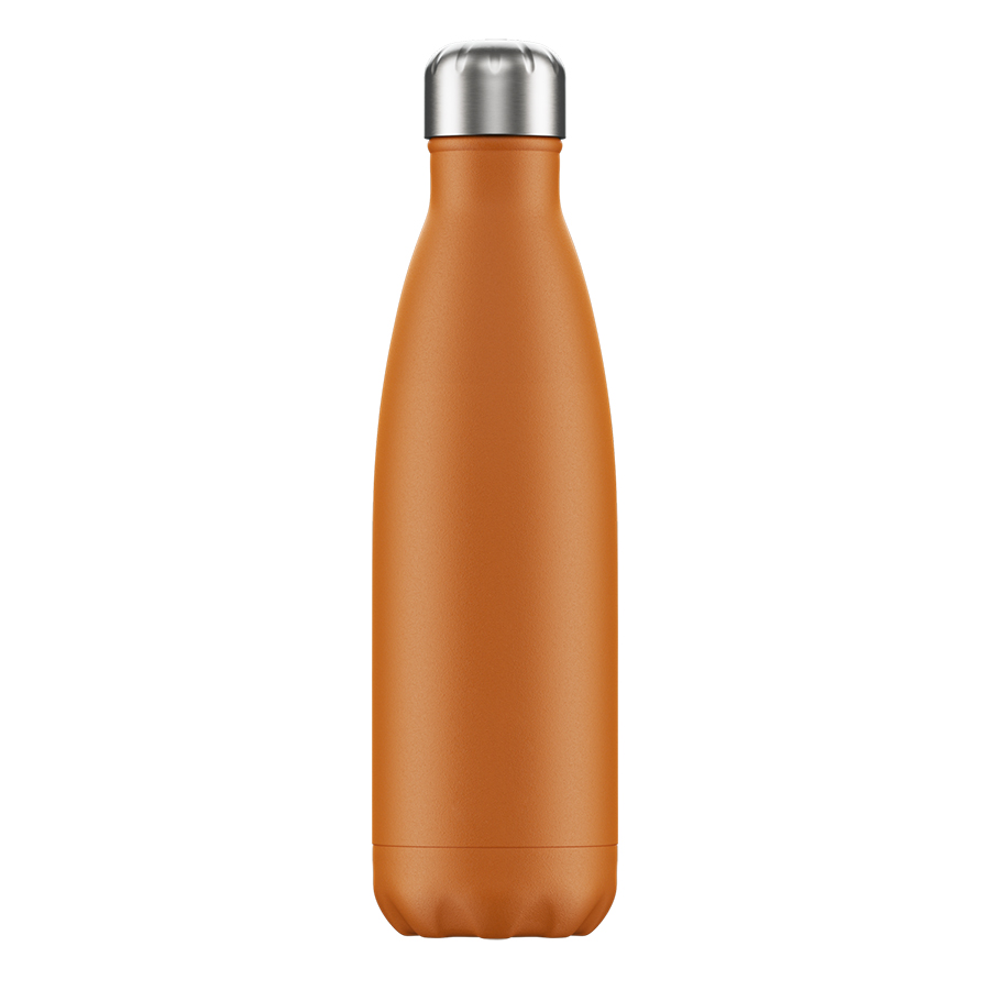 Термос 500 мл оранжевый Matte Burnt Orange CHILLY'S BOTTLES ДИЗАЙНЕРСКИЕ 00-3947991 Оранжевый  - Вид №2