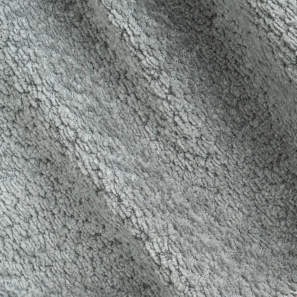 Ткань мебельная AMETIST Lamas Steel шенилл 140 см серый/серебристый 89424873 STLM-1573135 - Вид №2