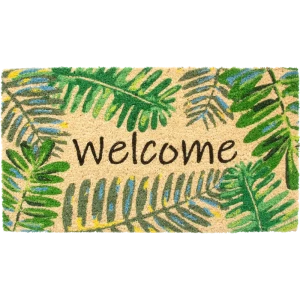 Коврик Kera «Summer Leaves», 40x75 см, кокос