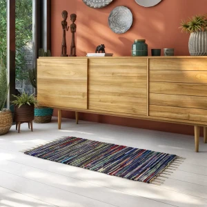 Коврик декоративный хлопок Inspire Neis 60x140 см цвет мультиколор