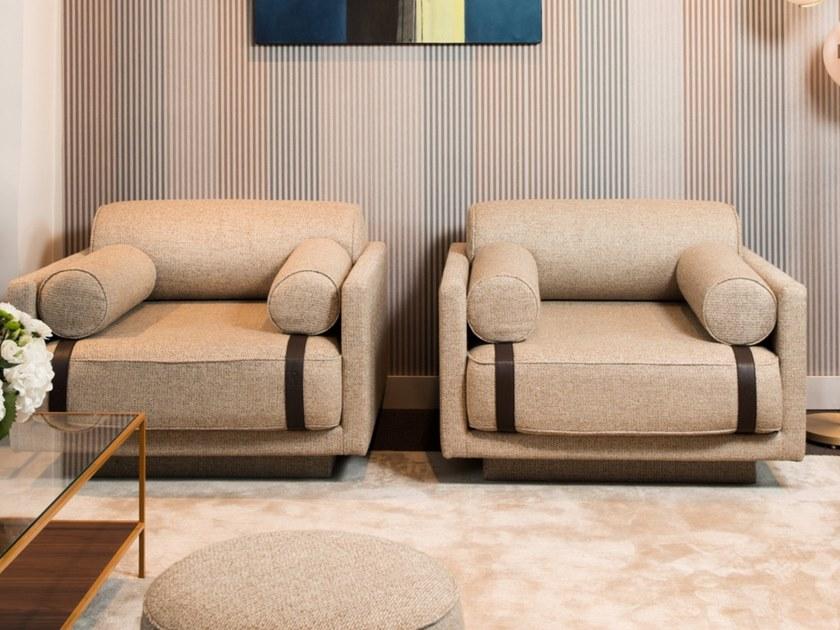 Duvivier Canapés Кресло из ткани со съемным чехлом с подлокотниками Elsa Elsaxg11, elsaxg10 - Вид №1