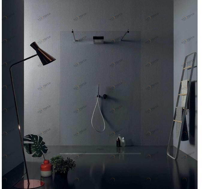 TAMANACO Душевая кабина с кристаллами в центре комнаты sun-id-1477797