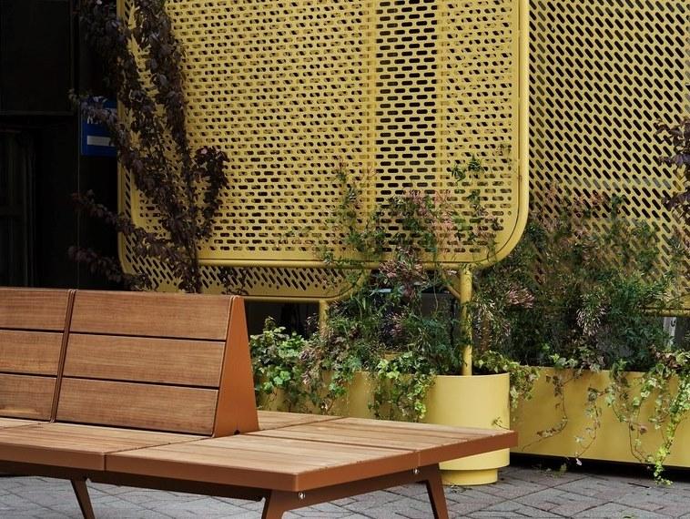 VESTRE Самонесущая вертикальная зеленая решетка из стали с порошковым покрытием Pop sun-id-1508088 - Вид №6