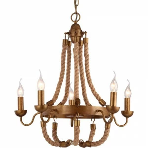 Подвесная люстра Arte Lamp Amaca A8957LM-5BZ ARTE LAMP ДИЗАЙНЕРСКИЕ, AMACA 056527 Бронза