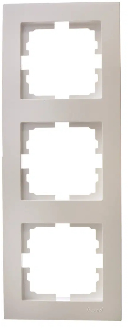 VESNA Рамка 3-ая вертикальная без вст жемчужный