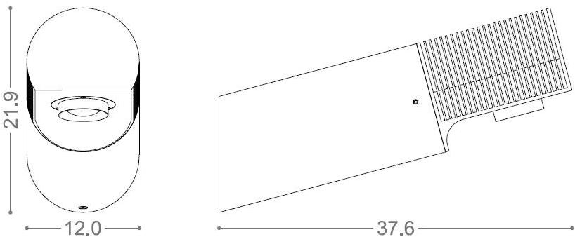 PURALUCE Светодиодный уличный настенный светильник Phemus sun-id-1381445 - Вид №3