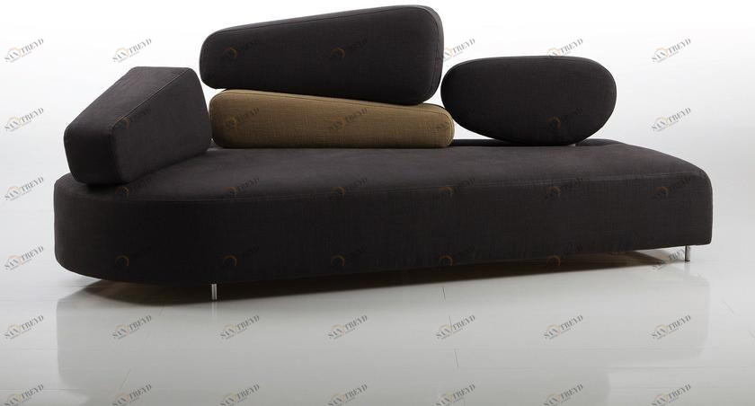 brühl 3-х местный тканевый диван Mosspink sun-id-1371604