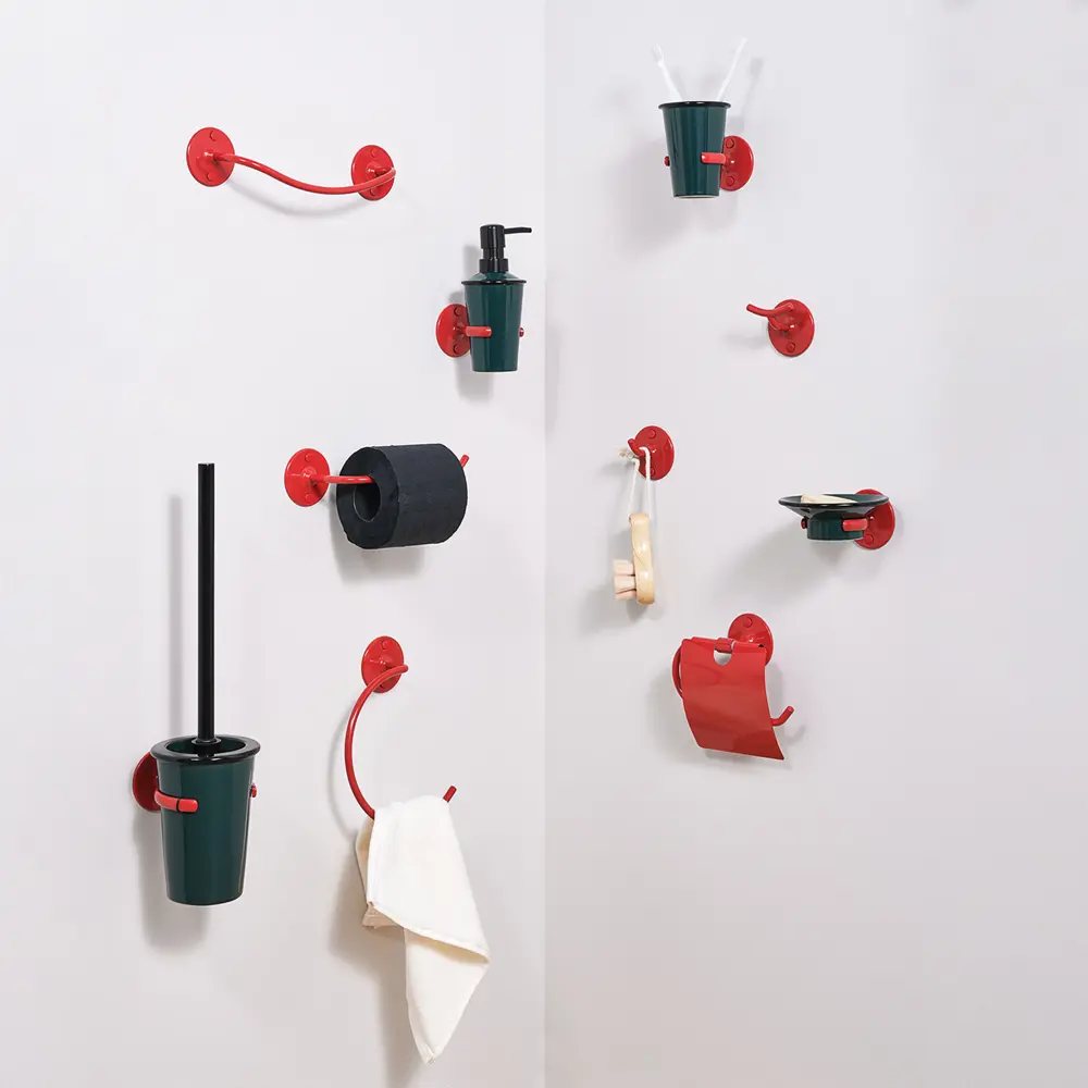 Мыльница Moroshka Trud керамика цвет зелено-красный STLM-2195279 - Вид №10