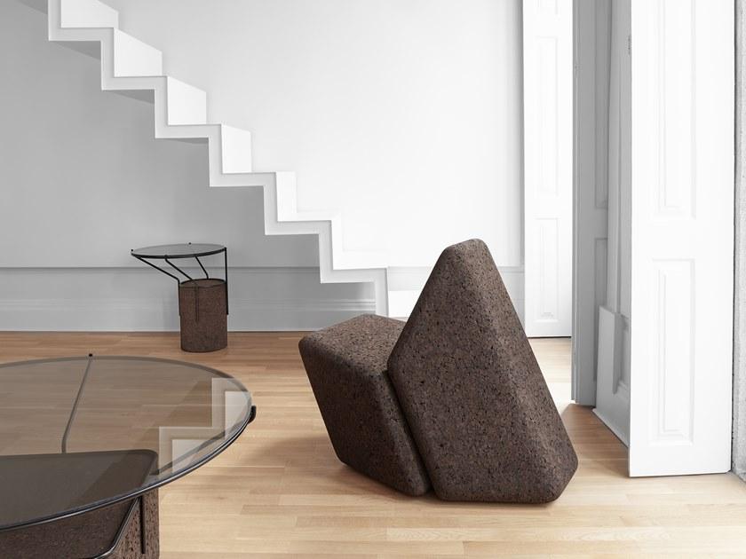 BlackCork Сервиз круглый из пробки и стекла Frame sun-id-1482431 - Вид №3