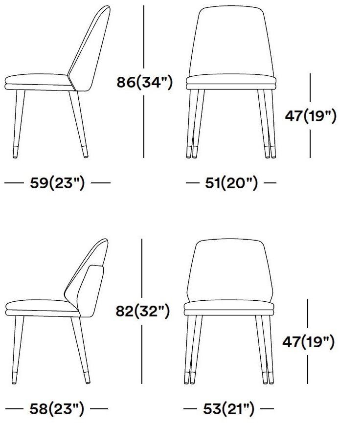 Tirolo Мягкое кожаное кресло Meg 071 s, 071 po - Вид №5