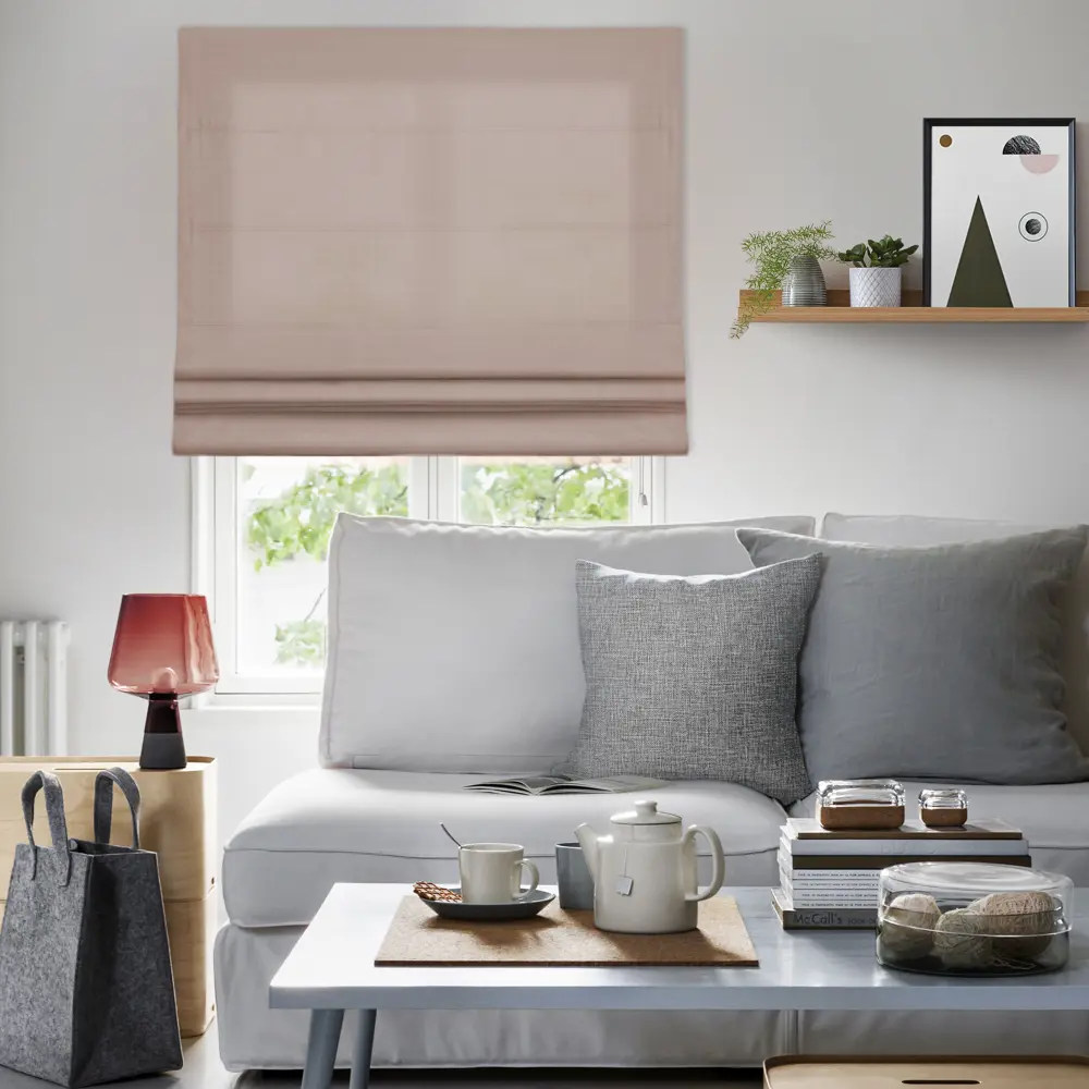 Римская штора Helena 60x160 см бежевая ЭСКАР STLM-2147482 - Вид №4