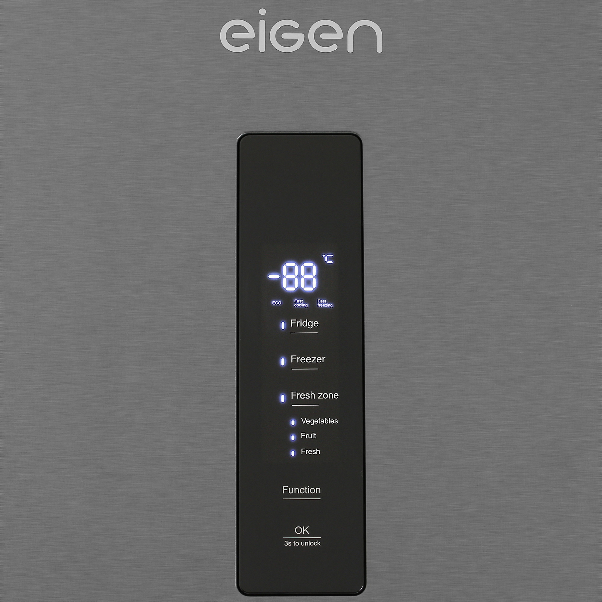 5423597 Холодильник с морозильником   Eigen Stark-RF42 серебристый STDN-0065335 - Вид №10