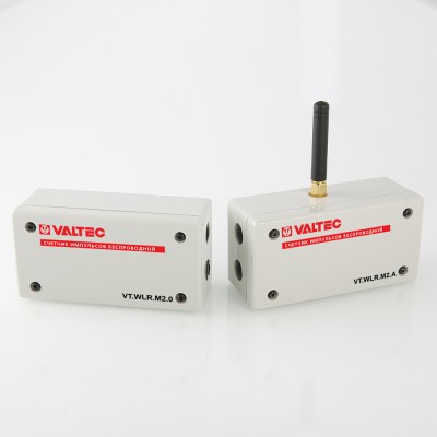 VT.WLR.M4.A Счетчик импульсов беспроводной Valtec 4-канальный, c возм. подкл. вн. антены  - Вид №1