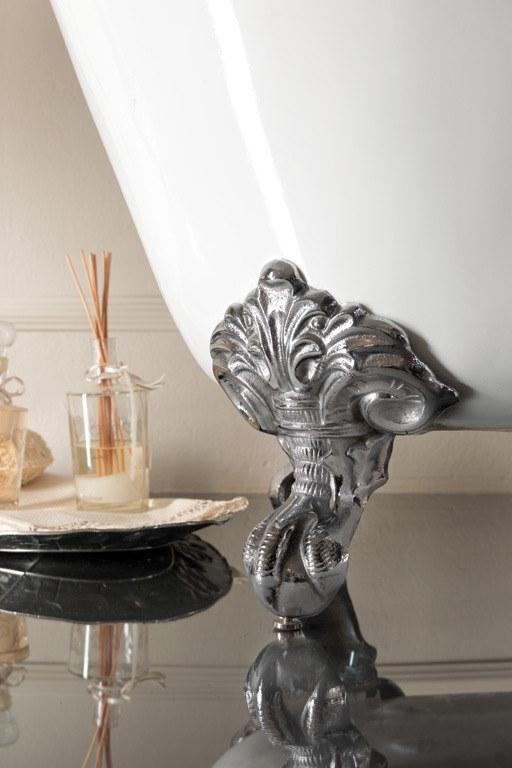 Gentry Home Отдельностоящая чугунная ванна на ножках Vasche da bagno in ghisa sun-id-1499643 - Вид №5
