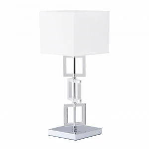 Настольная лампа MW-Light Прато 6 101030801 MW-LIGHT ИНТЕРЬЕРНЫЕ 195159 Белый;серебро