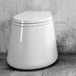 CT00200001 Приставной унитаз напольный Белый Disegno Ceramica CATINO Италия