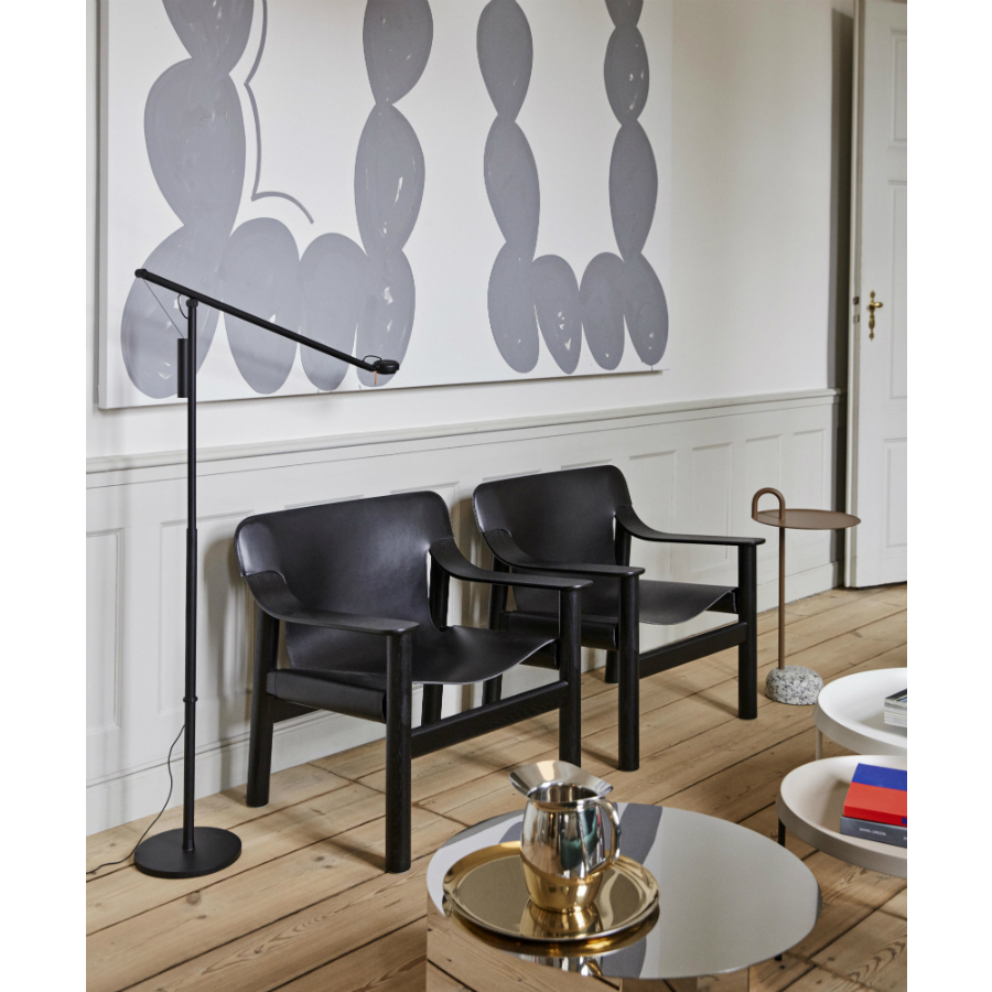 Лампа напольная Fifty-Fifty, черная Hay 410213BLACK - Вид №2