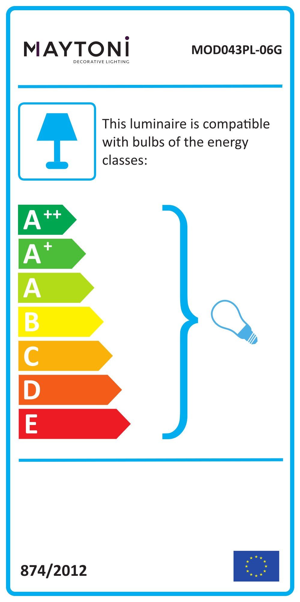 Стеклянный подвесной светильник Maytoni Puntes ARCH-00104625 - Вид №7