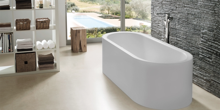 Mauersberger Ванна минеральная овальная 180x80 TERES 6018080501 - Вид №2