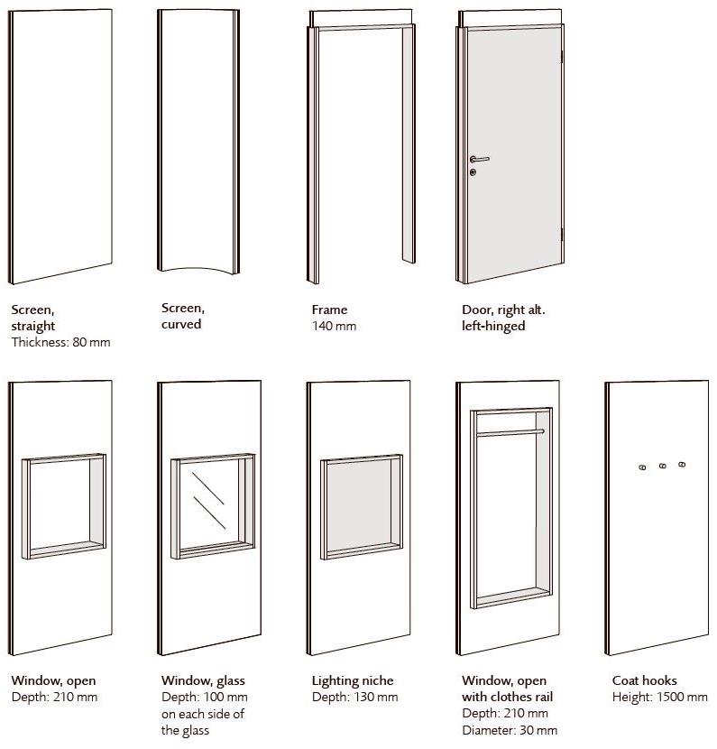 Glimakra of Sweden Звукоизоляционная сдвижная стена Limbus sun-id-1352954 - Вид №5