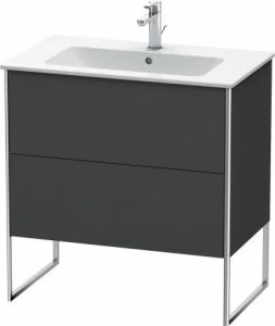 XS444604949 XSquare Тумбочка напольная Графит матовый, декор