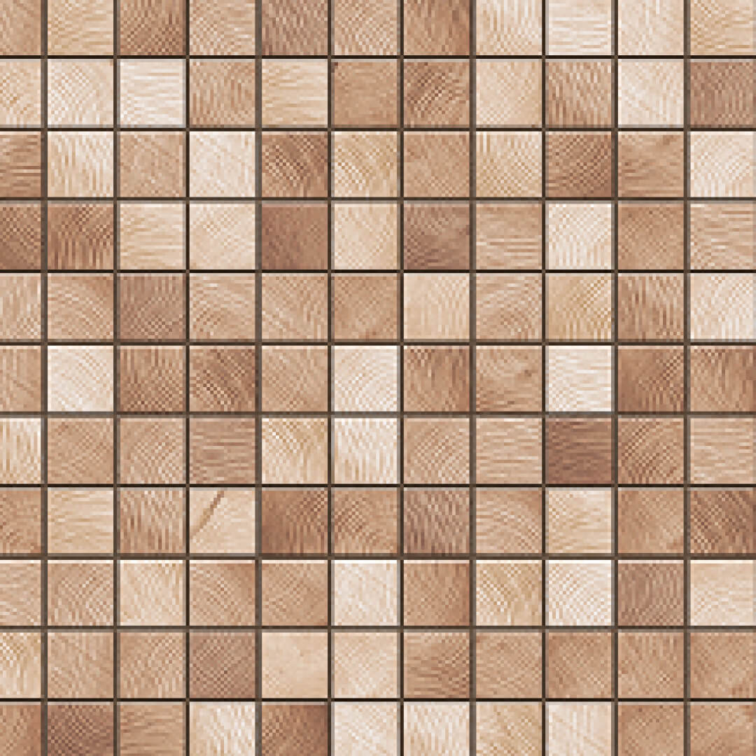 Панель ПВХ 0,3 мозаика Мадера светлая STELLA STSR-746