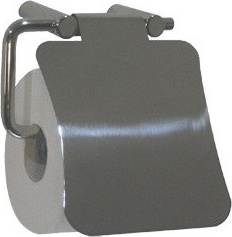 AI0080C Яркий держатель для рулонов туалетной бумаги из нержавеющей стали с крышкой mediclinics 