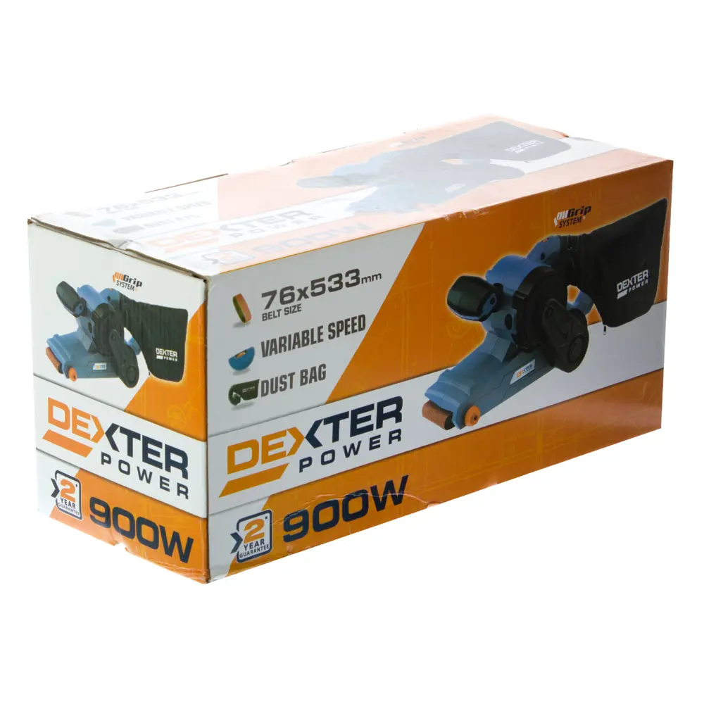 Ленточная шлифмашина Dexter Power NC900BS, 900 Вт STLM-2065529 - Вид №3