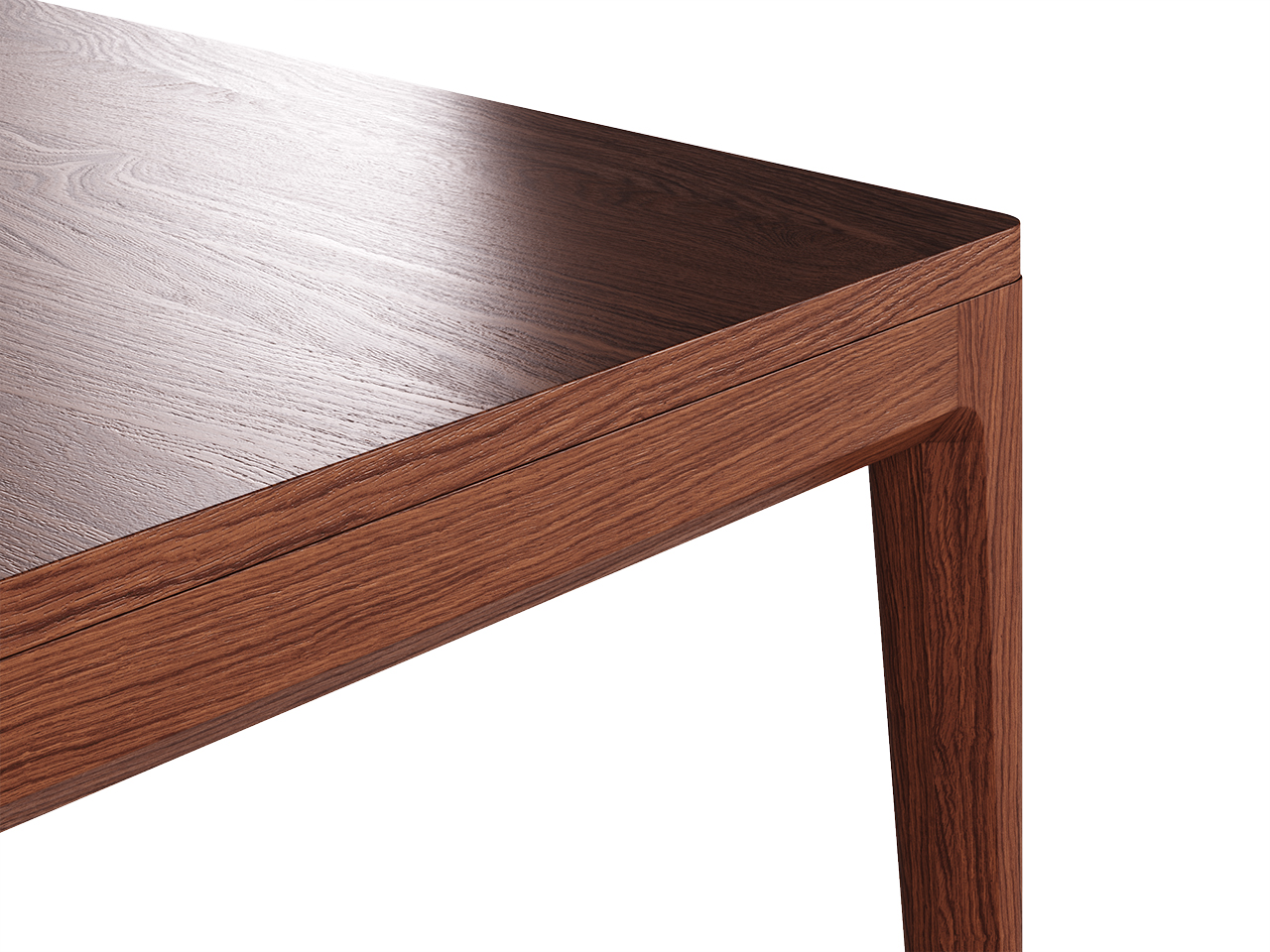 Журнальный столик прямоугольный 120 см дуб тобакко Case №4 THE IDEA  210103 Коричневый  - Вид №2