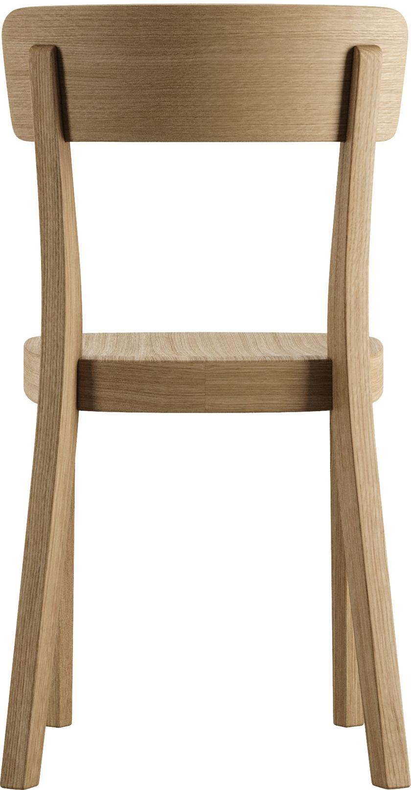 horgenglarus Стул из фанеры с открытой спинкой  1-340  - Вид №3