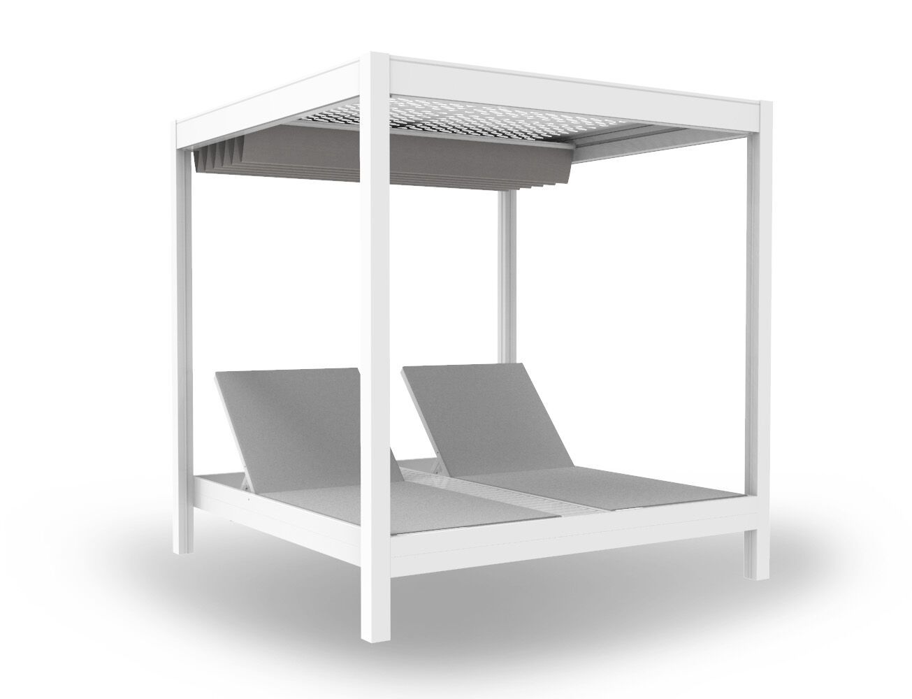 Алюминиевая беседка с раздвижной крышкой Crema Outdoor AFRODITE ARCH-00089181 - Вид №2