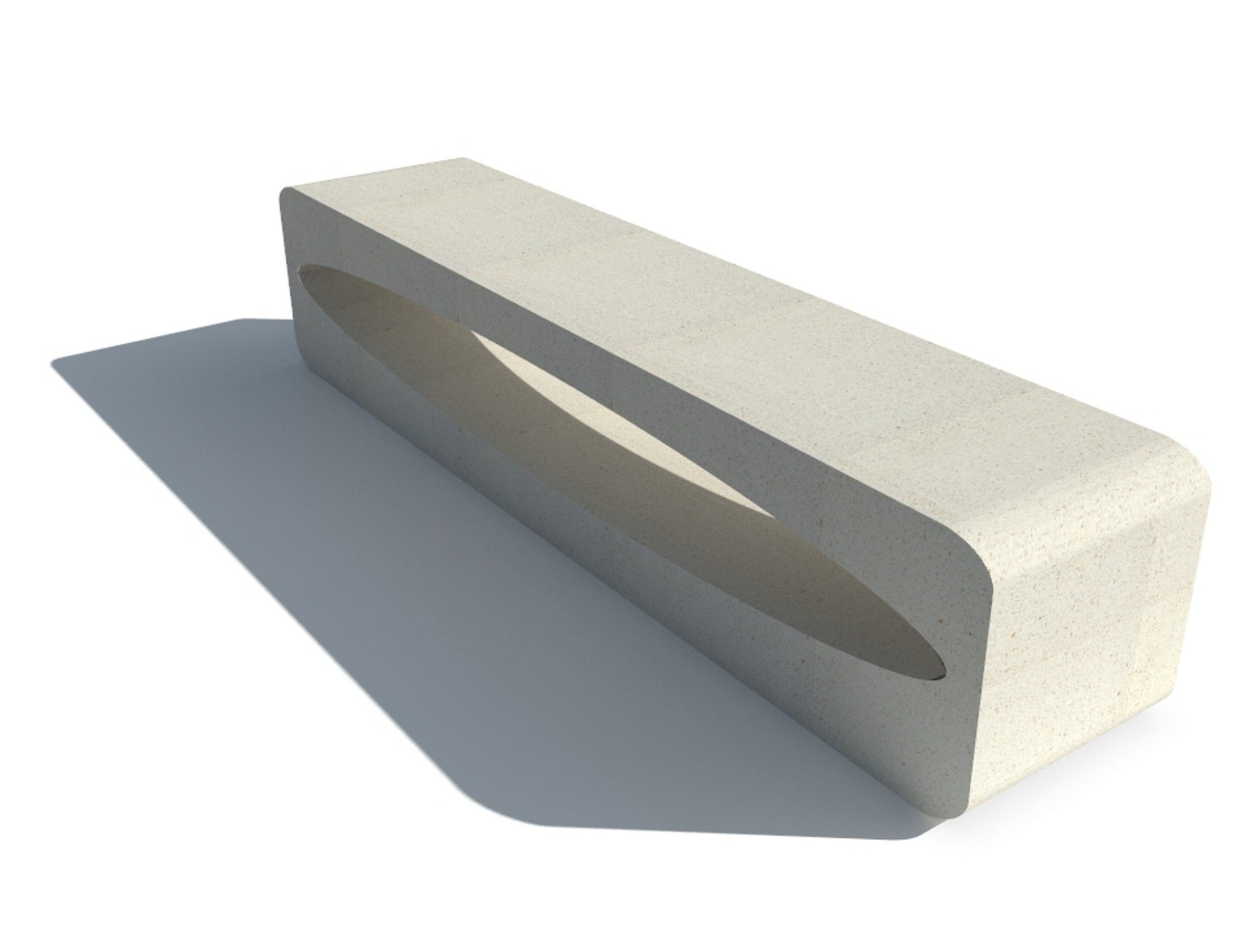 Реконструированная каменная скамья Viscio Urban Design ELLYPSE ARCH-00116470