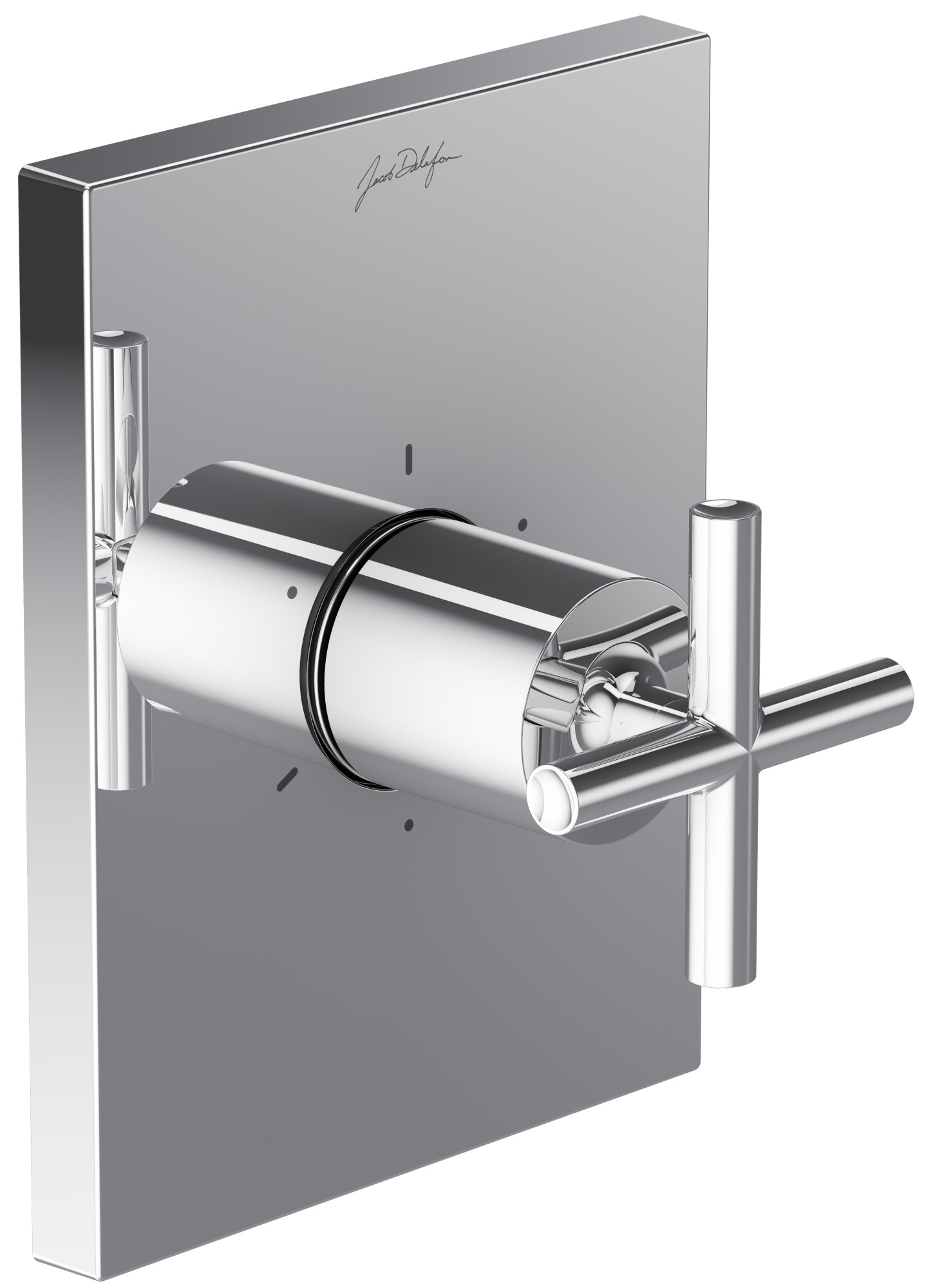 E75415-CP повлиял переключатель на 3 + 3 направления — классическая отделка JACOB DELAFON MODULO