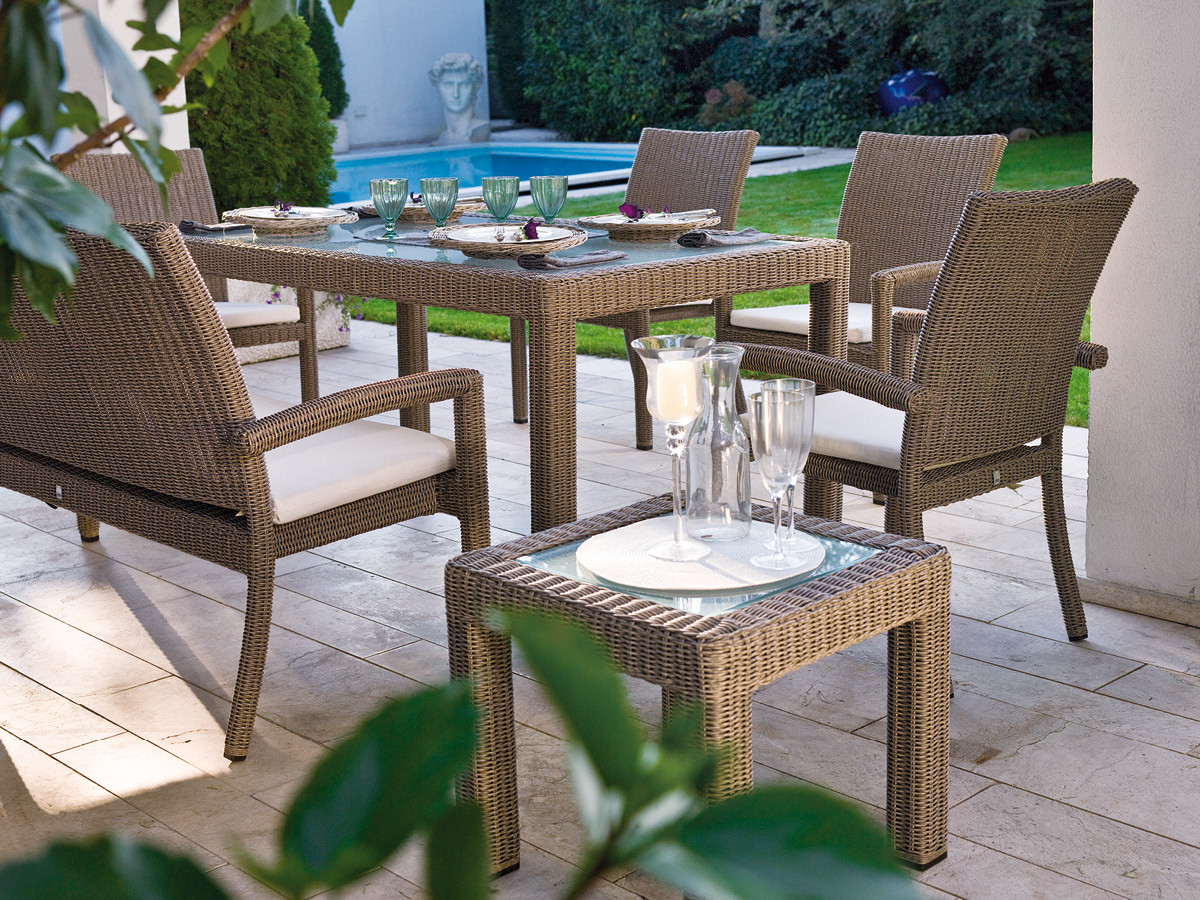 98.00.0708 Обеденный набор Bellini Koala 13 шт. - в т.ч. 6 кресел Bellini koala, 6 подушек для сидений (цвет на ваш выбор), 1 стол Bellini 90 × 160 Mbm 