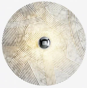 RADAR INTERIOR Бра с прямым светом из каррарского мрамора Solco