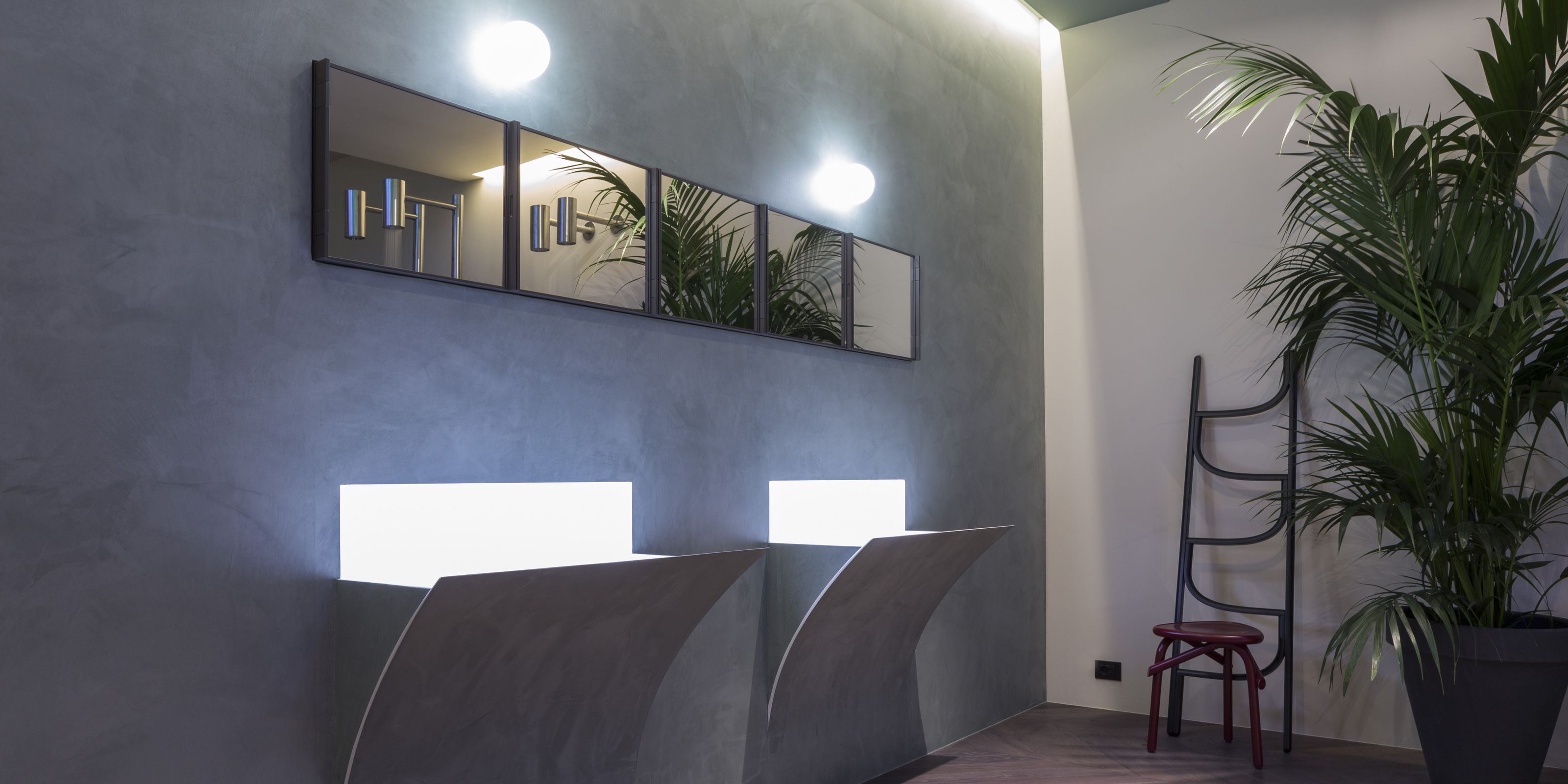 Настенное зеркало с контейнером для ванной комнаты Antoniolupi Bespoke ARCH-00123736 - Вид №2