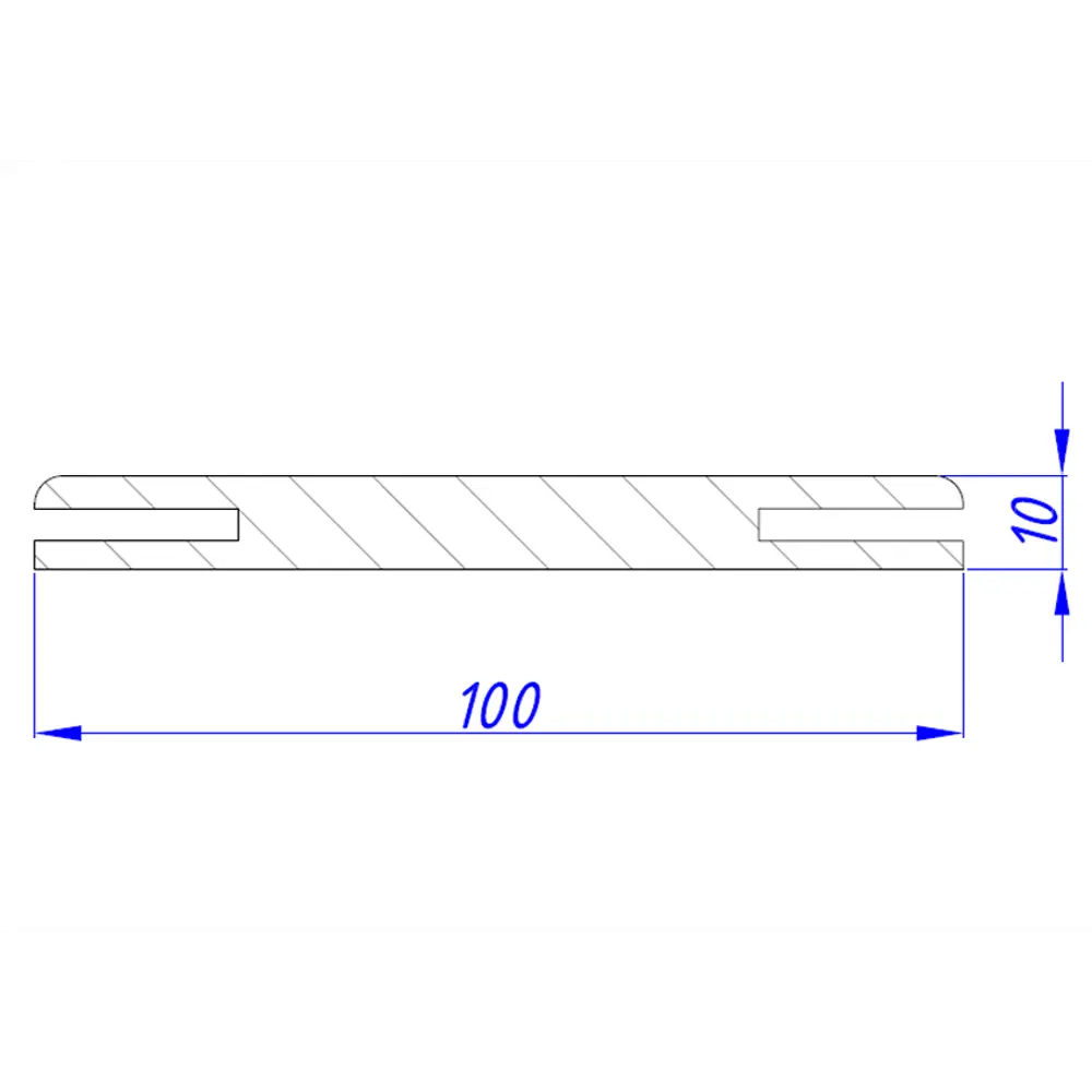 Добор телескопический Мирра 2150x100x10 мм Hardflex ламинация цвет дуб кастелло 82673123 STLM-2178123 МАРИО РИОЛИ  - Вид №3