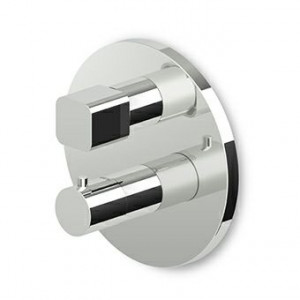 ZP7800 - R97800 Встраиваемый термостатический смеситель для душа 1/2 "с запорным клапаном, для универсального встраиваемого корпуса Zetasystem R97800. Zucchetti Soft