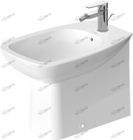 224110..002 Биде напольное D-Code Duravit
