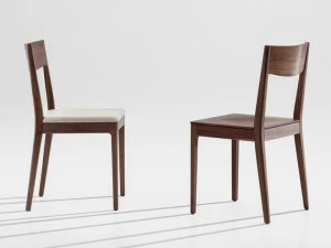 ZEITRAUM Стул из массива дерева с открытой спинкой