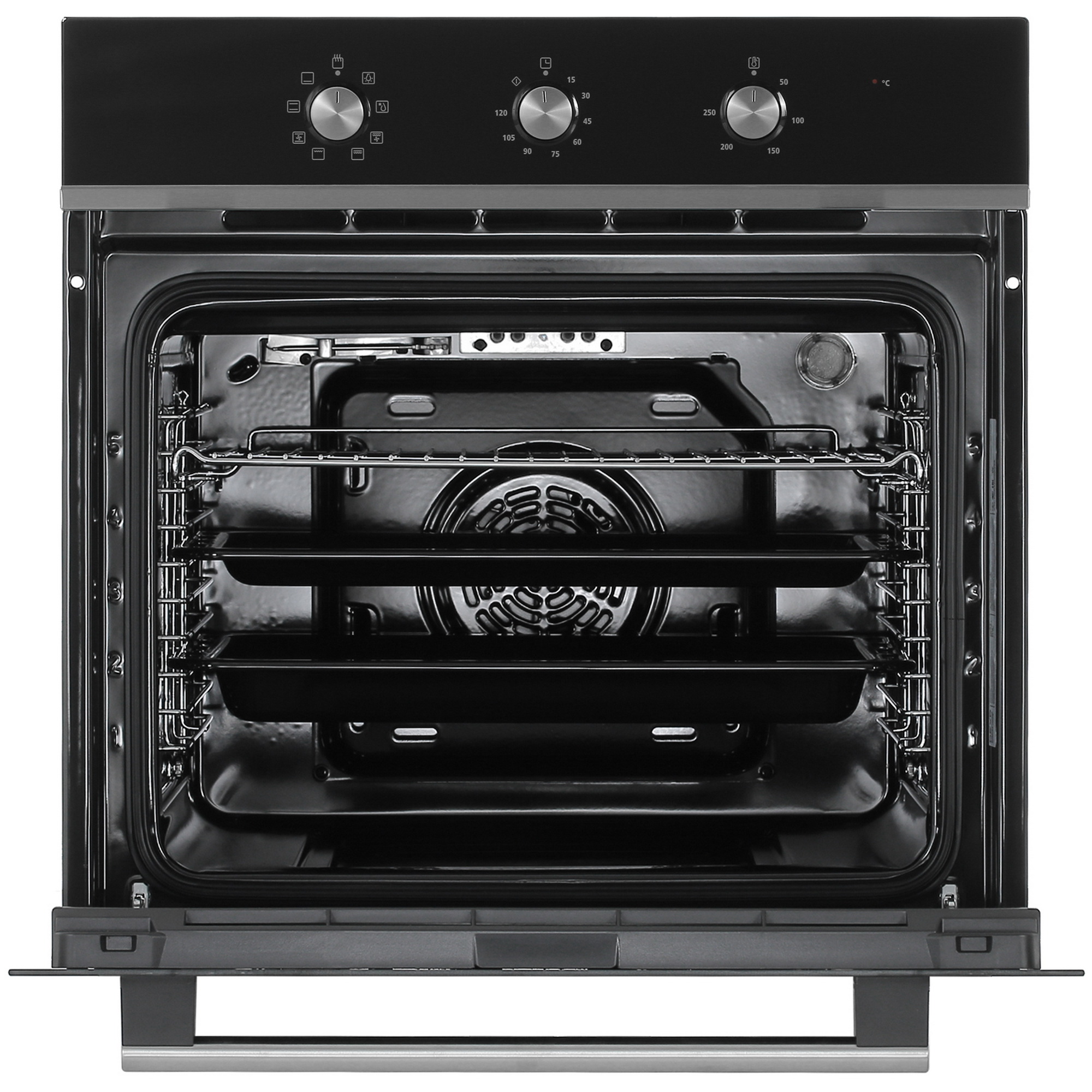 9075593 Электрический духовой шкаф DEXP 1MMT-B черный STDN-0124103 - Вид №7