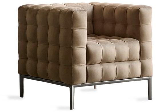 Twils Кресло из ткани с подлокотниками Chocolat sun-id-1345067 - Вид №3